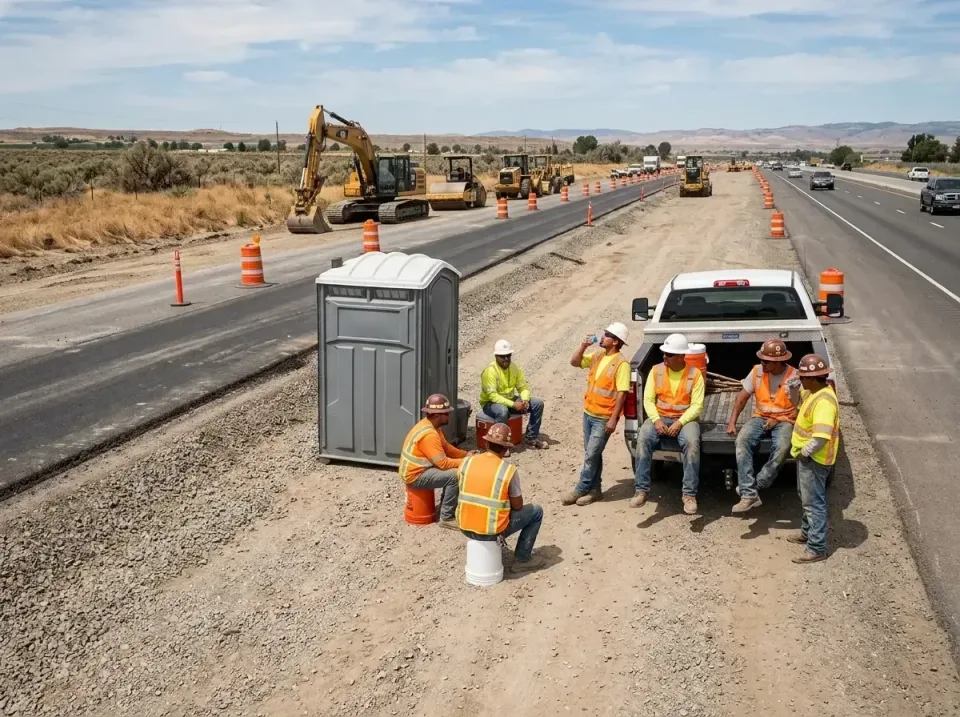 highway-road-construction-crew-007 — frequently asked questions, Porta Potty and Restroom Rentals in Spring City, TN